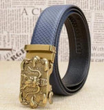 Ceinture Dragon<br> En Cuir Couleur OR - Dragon-chinois