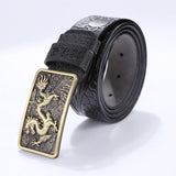 Ceinture Dragon<br> Cuir Épaisse - Dragon-chinois