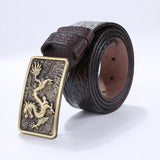 Ceinture Dragon<br> Cuir Épaisse - Dragon-chinois