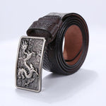 Ceinture Dragon<br> Cuir Épaisse - Dragon-chinois