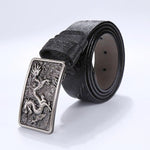 Ceinture Dragon<br> Cuir Épaisse - Dragon-chinois
