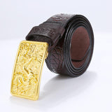 Ceinture Dragon<br> Cuir Épaisse - Dragon-chinois