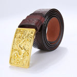Ceinture Dragon<br> Cuir Épaisse - Dragon-chinois