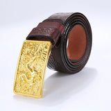 Ceinture Dragon<br> Cuir Épaisse - Dragon-chinois