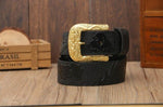 Ceinture dragon<br> Cuir de Qualité pour Homme - Dragon-chinois