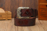 Ceinture dragon<br> Cuir de Qualité pour Homme - Dragon-chinois