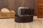 Ceinture dragon<br> Cuir de Qualité pour Homme - Dragon-chinois