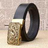 Ceinture Dragon<br> Cuir Artisanale - Dragon-chinois