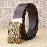 Ceinture Dragon<br> Cuir Artisanale - Dragon-chinois