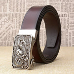 Ceinture Dragon<br> Cuir Artisanale - Dragon-chinois