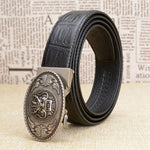 Ceinture Dragon<br> Cuir Personnalisée - Dragon-chinois