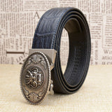 Ceinture Dragon<br> Cuir Personnalisée - Dragon-chinois
