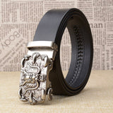 Ceinture Dragon<br> Cuir Exotique - Dragon-chinois
