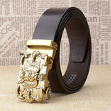 Ceinture Dragon<br> Cuir Exotique - Dragon-chinois