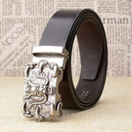 Ceinture Dragon<br> Cuir Exotique - Dragon-chinois