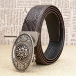 Ceinture Dragon<br> Cuir Artisan - Dragon-chinois