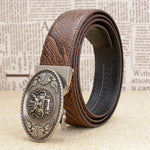 Ceinture Dragon<br> Cuir Artisan - Dragon-chinois
