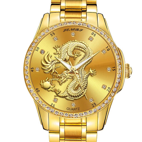 Montre Dragon<br> Mouvement Mécanique - Dragon-chinois