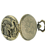 Montre Gousset<br> Bronze - Dragon-chinois