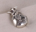 Pendentif Dragon <br> Petite Bourse - Dragon-chinois