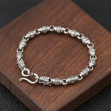 Bracelet Dragon<br> Perle 925 "Argent" - Dragon-chinois