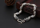 Bracelet Dragon<br> Perle 925 "Argent" - Dragon-chinois