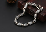 Bracelet Dragon<br> Perle 925 "Argent" - Dragon-chinois