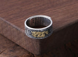 Bague Dragon<br> Tigre Légendaire "Argent" - Dragon-chinois