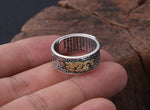 Bague Dragon<br> Tigre Légendaire "Argent" - Dragon-chinois