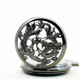 Montre Gousset<br> Dragon de Poche de Luxe - Dragon-chinois