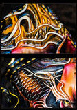 Portefeuille Dragon <br> Cuir Personnalisé - Dragon-chinois