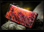 Portefeuille Dragon <br> Cuir Personnalisé - Dragon-chinois