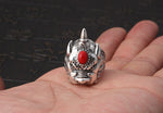 Bague Dragon<br> Rhinocéros "Argent" - Dragon-chinois
