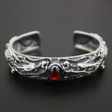 Bracelet Dragon<br> Sang de Ryujin "Argent" - Dragon-chinois