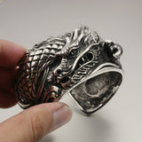 Bracelet Dragon <br>Homme de Luxe "Acier" - Dragon-chinois
