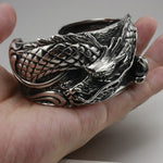 Bracelet Dragon <br>Homme de Luxe "Acier" - Dragon-chinois