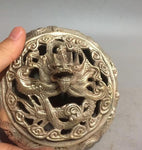 Brûle Parfum<br> Chinois Ancien Bronze - Dragon-chinois