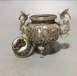 Brûle Parfum<br> Asiatique Ancien - Dragon-chinois