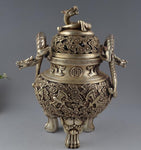 Brûle Parfum<br> noir - Dragon-chinois