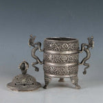 Brûle Parfum<br> Vase Tibétain - Dragon-chinois