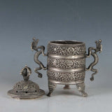 Brûle Parfum<br> Vase Tibétain - Dragon-chinois