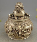 Brûle Parfum<br> Galet - Dragon-chinois
