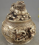 Brûle Parfum<br> Galet - Dragon-chinois