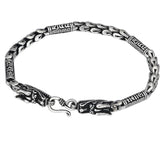 Bracelet Dragon <br> Instinct Femme "Argent" - Dragon-chinois