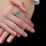Bague Dragon<br> Tibétaine "Argent" - Dragon-chinois