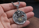 Pendentif Dragon <br> Mantra Jaune - Dragon-chinois