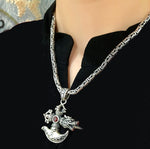 Pendentif Dragon <br> Hache - Dragon-chinois