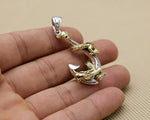 Pendentif Dragon <br> Hameçon Or - Dragon-chinois