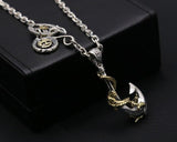 Pendentif Dragon <br> Hameçon Or - Dragon-chinois