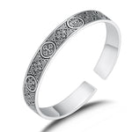 Bracelet Dragon <br> Jonc de Chine en Sterling 925 "Argent" - Dragon-chinois